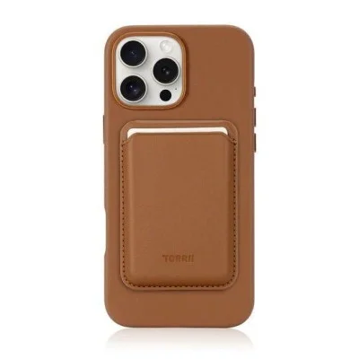 Cover Iphone 16 Pro Max Magsafe Case + Wallet Stand Torrii Koala - Brown